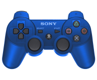 Sony DualShock3 niebieski - 1450313 - zdjęcie 1